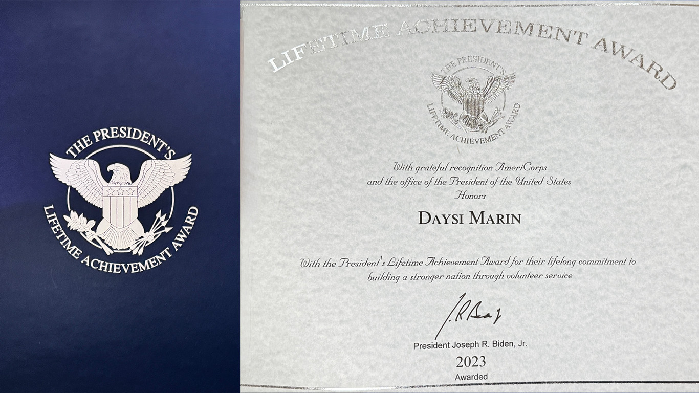 President's Lifetime Achievement Award — AmeriCorps / President Biden